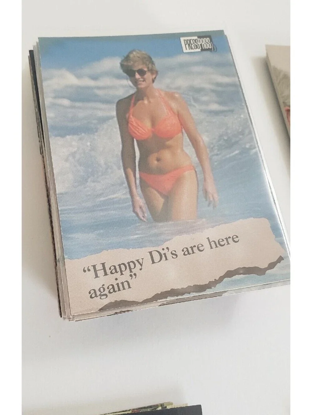 Royal Family Collector Trading Cards 1993 Press Pass Diana Princess of Wales